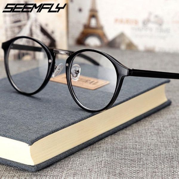 fashion sunglasses frames seemfly ultralight glasses frame round women men anti blue light clear lens eyeglasses spectacles goggle ey, Black
fashion sunglasses frames seemfly ultralight glasses frame round women men anti blue light clear lens eyeglasses spectacles goggle ey, Black