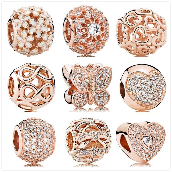 authentic 925 silver beads geometric facets rose gold slide bead charm fits european pandora style jewelry bracelets murano 791722nbs, Black
authentic 925 silver beads geometric facets rose gold slide bead charm fits european pandora style jewelry bracelets murano 791722nbs, Black