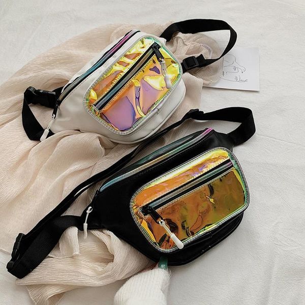 waist bags belt transparent fanny pack double zipper chest bag hologram students pouch bolsa feminina 3.111
waist bags belt transparent fanny pack double zipper chest bag hologram students pouch bolsa feminina 3.111