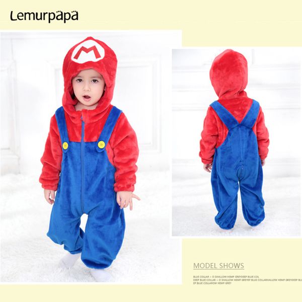 mario luigi costume baby boy girl romper cute soft onesie winter warm playsuit brother twins clothes anime funny hooded suit y200320, Blue
mario luigi costume baby boy girl romper cute soft onesie winter warm playsuit brother twins clothes anime funny hooded suit y200320, Blue