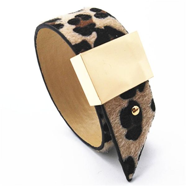 charm bracelets geometric girl trendy gold color metal fashion leopard print wide leather women vintage bangle female wedding jewelry, Golden;silver
charm bracelets geometric girl trendy gold color metal fashion leopard print wide leather women vintage bangle female wedding jewelry, Golden;silver