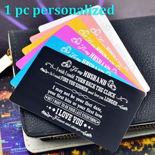 greeting cards personalized metal wallet card insert custom laser engraved message romantic gift family love kp047
greeting cards personalized metal wallet card insert custom laser engraved message romantic gift family love kp047