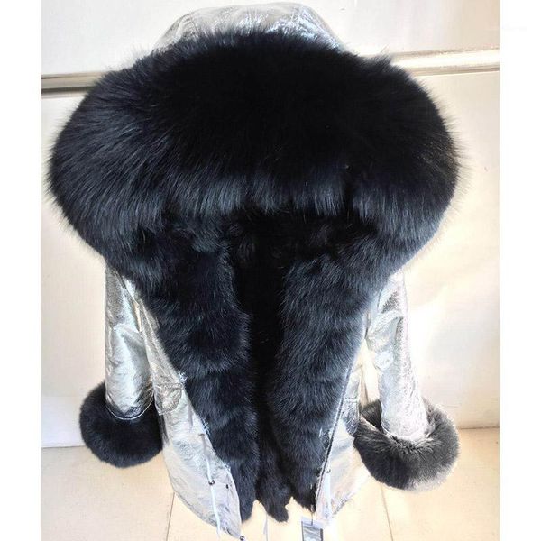 genuine silver fur collar hooded long casual parkas women winter real raccoon fur lining coat jacket1, Black
genuine silver fur collar hooded long casual parkas women winter real raccoon fur lining coat jacket1, Black