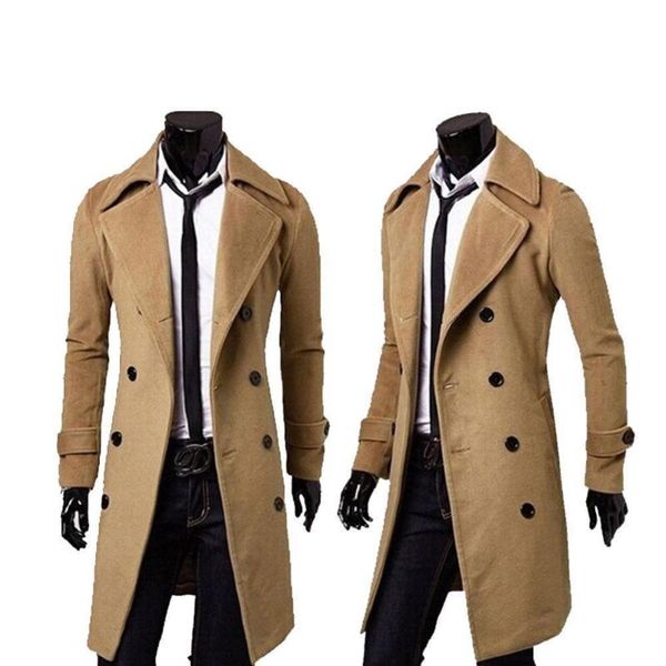 men jacket warm winter trench long outwear button smart overcoat streetwear 2020 windproof overcoat, Blue;black
men jacket warm winter trench long outwear button smart overcoat streetwear 2020 windproof overcoat, Blue;black