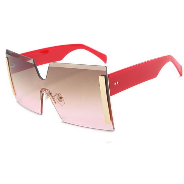 square shield black new men eyewear sunglasses women shades gradient fashion luxury rimless glasses ladies 2020 oversized ncbgl, White;black
square shield black new men eyewear sunglasses women shades gradient fashion luxury rimless glasses ladies 2020 oversized ncbgl, White;black