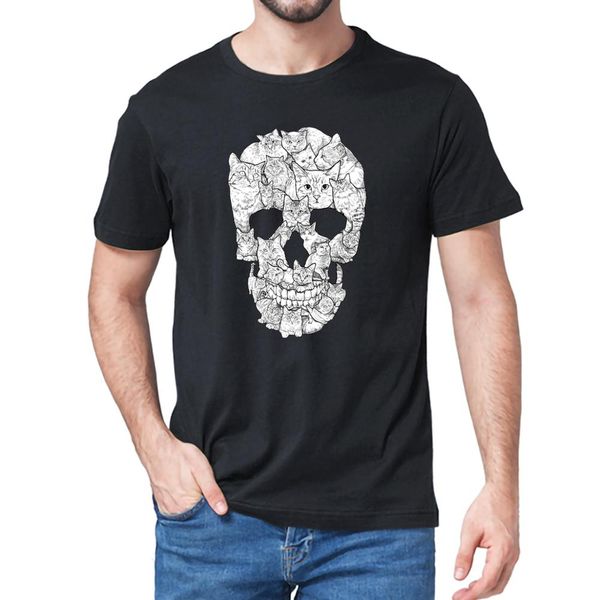 sport 2020 new cat skull design horror skull tshirt halloween terror funny women and men's neck 100% cotton t-shirt women gift tee
sport 2020 new cat skull design horror skull tshirt halloween terror funny women and men's neck 100% cotton t-shirt women gift tee