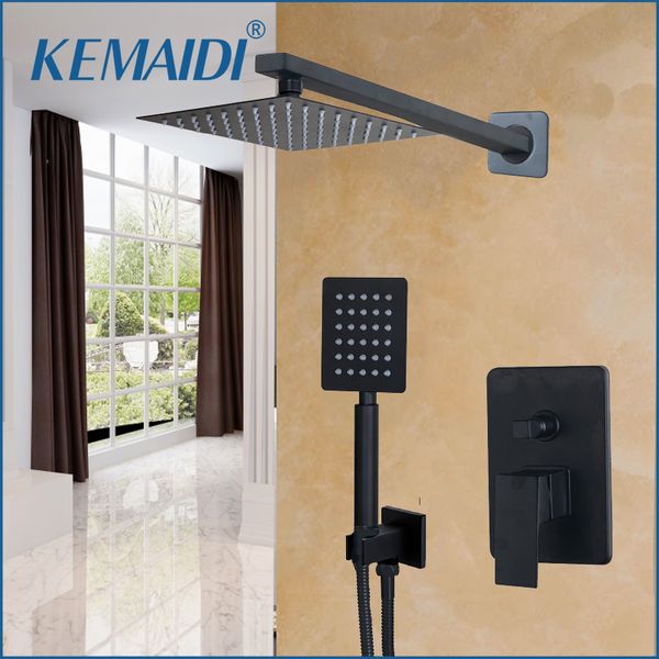 kemaidi bathroom shower faucets sets matte black wall mounted rainfall faucet sets solid brass hand shower mixer 1011
kemaidi bathroom shower faucets sets matte black wall mounted rainfall faucet sets solid brass hand shower mixer 1011