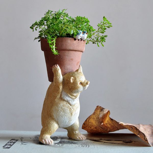 bear flowerpots creative ornaments and personalized lovely animal decorations table meat pot gifts for boys
bear flowerpots creative ornaments and personalized lovely animal decorations table meat pot gifts for boys