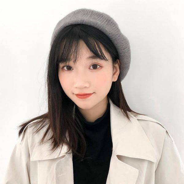 stingy brim hats wool hat female autumn and winter all-match knitted beret japanese sweet cute british retro korean style tide octagonal, Blue;gray
stingy brim hats wool hat female autumn and winter all-match knitted beret japanese sweet cute british retro korean style tide octagonal, Blue;gray