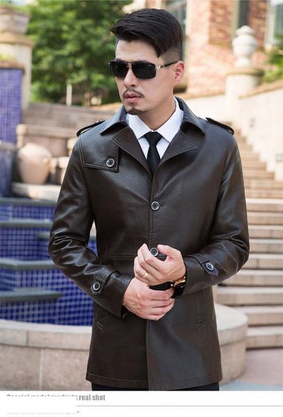 fall-new autumn winter fashion men's turn down collar thickening warm faux fur leather jacket men leather jacket, Black
fall-new autumn winter fashion men's turn down collar thickening warm faux fur leather jacket men leather jacket, Black