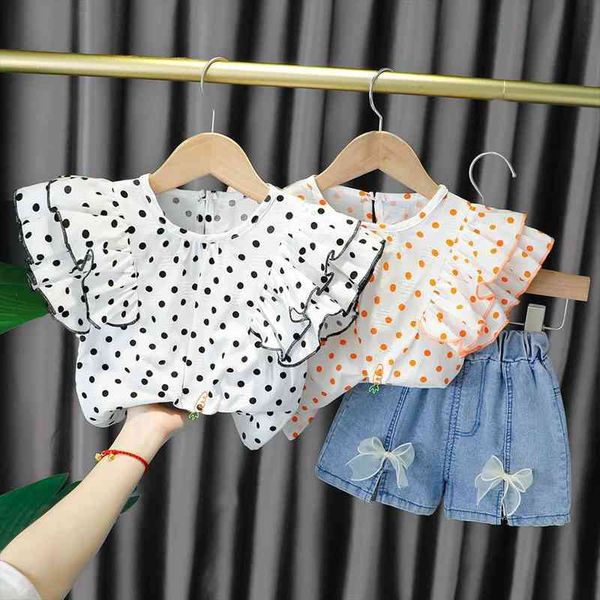 baby girls outfit girls fashion 2 pieces suit shirt denim overalls jeans kids clothes infant girl suit denim shorts, White
baby girls outfit girls fashion 2 pieces suit shirt denim overalls jeans kids clothes infant girl suit denim shorts, White
