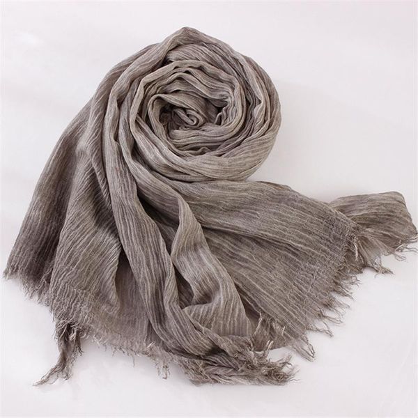 scarves fold natural cotton scarf women men all match echarpe winter female 200cmx 70cm, Blue;gray
scarves fold natural cotton scarf women men all match echarpe winter female 200cmx 70cm, Blue;gray