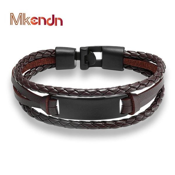 mkendn fashion men leather bracelet bangle genuine leather hand chain buckle friendship simple style men women bracelet pulsera bbydec
mkendn fashion men leather bracelet bangle genuine leather hand chain buckle friendship simple style men women bracelet pulsera bbydec