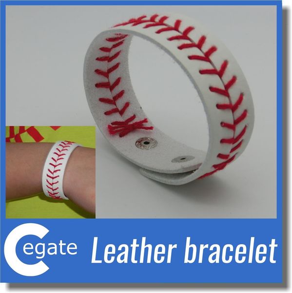 or factory02u4stitching softball leather with baseball and red snap closure sports jewelry bracelet
or factory02u4stitching softball leather with baseball and red snap closure sports jewelry bracelet