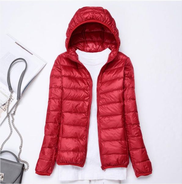 90% ultra light plus size thin down jacket women 2020 autumn winter slim short hooded warm white duck down coat women outerwear, Black
90% ultra light plus size thin down jacket women 2020 autumn winter slim short hooded warm white duck down coat women outerwear, Black