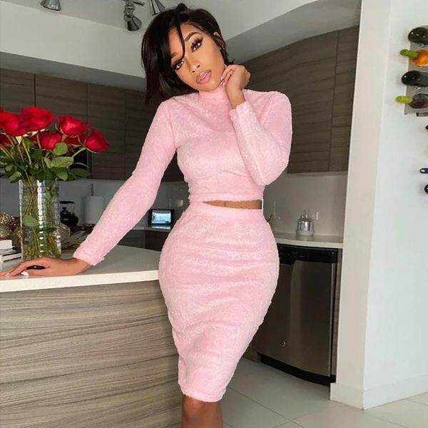 2020 autumn winter velvet long sleevewomen's suit crop skirt 2 pieces set women fashion streetwear tracksuit, Gray
2020 autumn winter velvet long sleevewomen's suit crop skirt 2 pieces set women fashion streetwear tracksuit, Gray