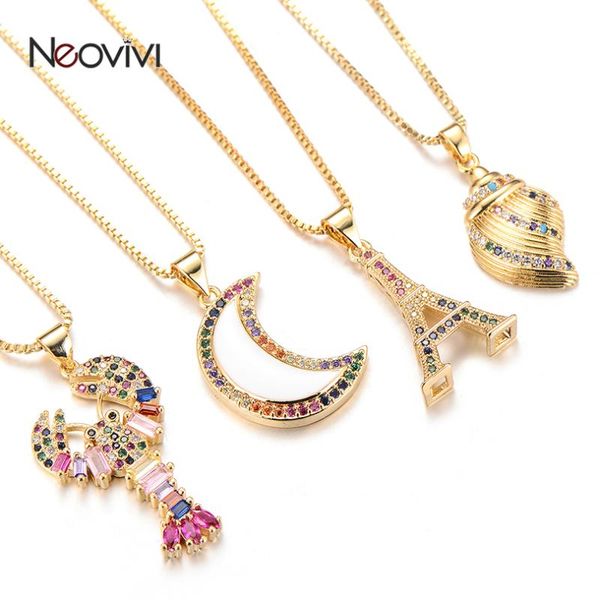 neovivi crescent star conch eiffel tower evil eye pendant clavicle chain gold necklaces fashion women engagement jewelry gift, Silver
neovivi crescent star conch eiffel tower evil eye pendant clavicle chain gold necklaces fashion women engagement jewelry gift, Silver