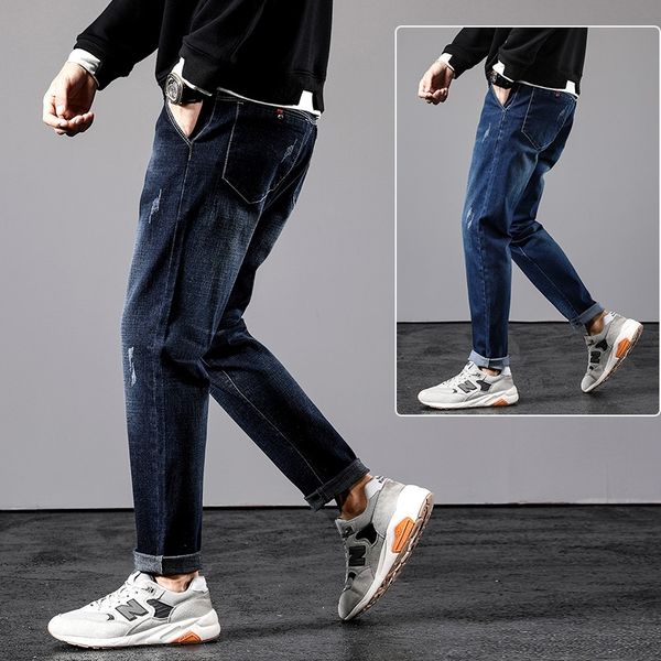 owzxg korean men's 2020 and new men's urban pants fashion jeans casual autumn straight stretch jeans rsydo, Blue
owzxg korean men's 2020 and new men's urban pants fashion jeans casual autumn straight stretch jeans rsydo, Blue