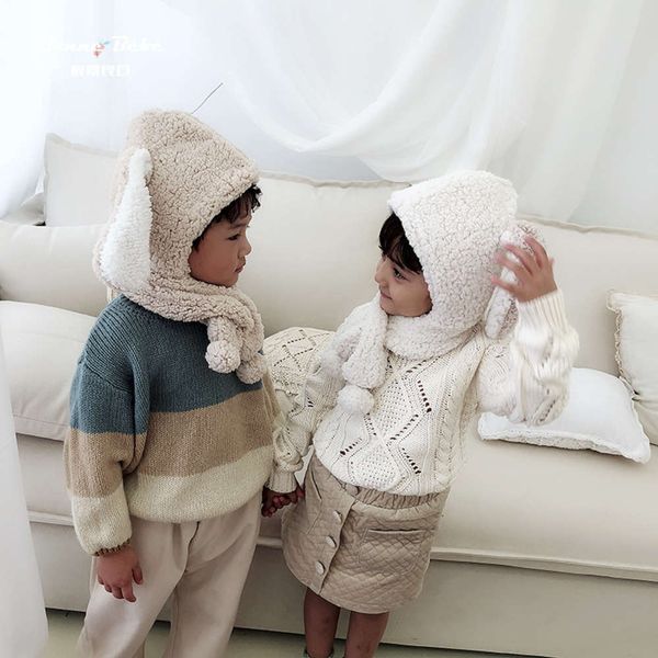 lamb new warm in scarf one children's milk cute dog baby winter hat double ball cross neck bexk, Red;brown
lamb new warm in scarf one children's milk cute dog baby winter hat double ball cross neck bexk, Red;brown