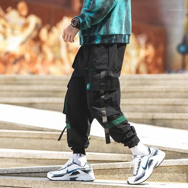 2020 spring autumn men ankle-length pants pants mens casual hip hop safari style joggers male high street trousers1, Black
2020 spring autumn men ankle-length pants pants mens casual hip hop safari style joggers male high street trousers1, Black