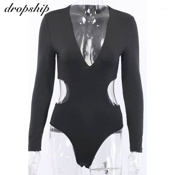 solid deep v neck hollow out bodysuit femme long sleeve autumn winter elegant slim bodycon black red bodysuit womens1, Black;white
solid deep v neck hollow out bodysuit femme long sleeve autumn winter elegant slim bodycon black red bodysuit womens1, Black;white