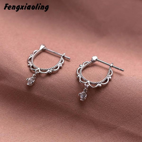 dangle & chandelier fengxiaoling 925 sterling silver retro style lace 14k gold simple zircon earrings for women drop jewelry
dangle & chandelier fengxiaoling 925 sterling silver retro style lace 14k gold simple zircon earrings for women drop jewelry