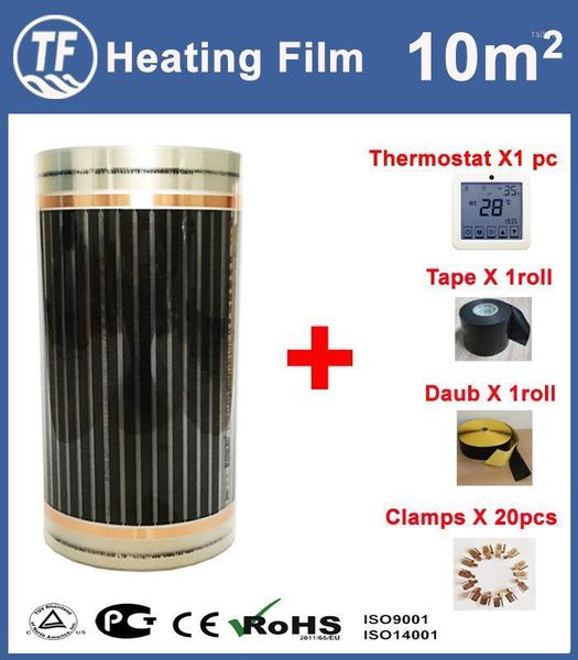 smart electric heaters 110w/m far infrared heating film 10 square meter (50cm x 20m) floor mat ac220v1
smart electric heaters 110w/m far infrared heating film 10 square meter (50cm x 20m) floor mat ac220v1