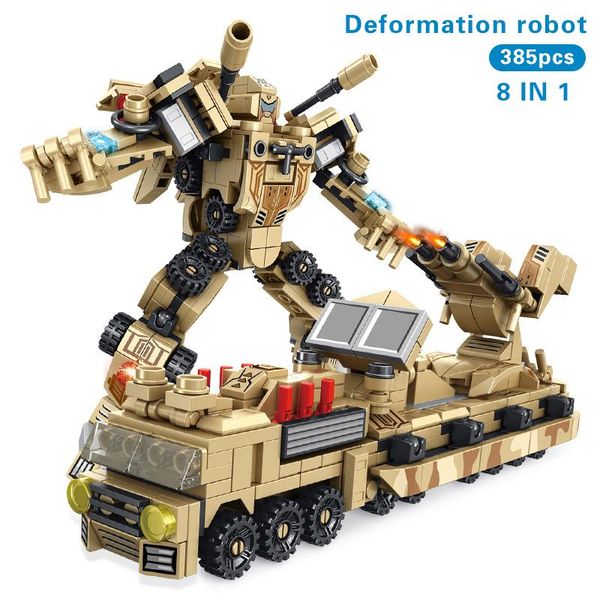 385pcs army multifunctional military vehicle building blocks 8in1 deformation robot model sets educational toys for child gifts qylmdc
385pcs army multifunctional military vehicle building blocks 8in1 deformation robot model sets educational toys for child gifts qylmdc
