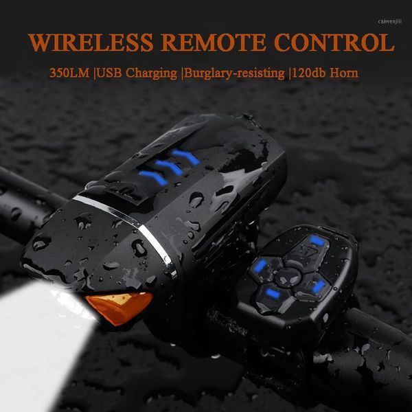 wireless remote control bicycle light car headlight with 120db horn alarm function usb charging night riding equipment1
wireless remote control bicycle light car headlight with 120db horn alarm function usb charging night riding equipment1