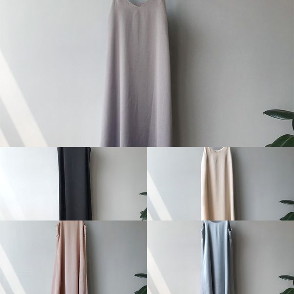 joinyouth vintage satin solid dress women 2020 elegant v neck long dresses summer autumn 2020 korean lady vestidos j005 h1210, Black;gray
joinyouth vintage satin solid dress women 2020 elegant v neck long dresses summer autumn 2020 korean lady vestidos j005 h1210, Black;gray