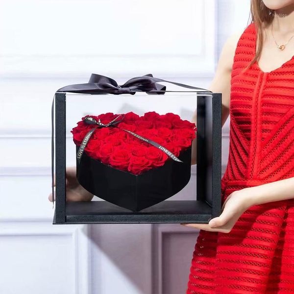 panorama love heart transparent acrylic rose flowers box valentine's day florist gift boxes1
panorama love heart transparent acrylic rose flowers box valentine's day florist gift boxes1