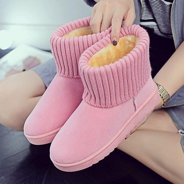 timalina snow boots round toe flat with women flats non-slip fur fashion boot warm winter spring/autumn short plush flock, Black
timalina snow boots round toe flat with women flats non-slip fur fashion boot warm winter spring/autumn short plush flock, Black