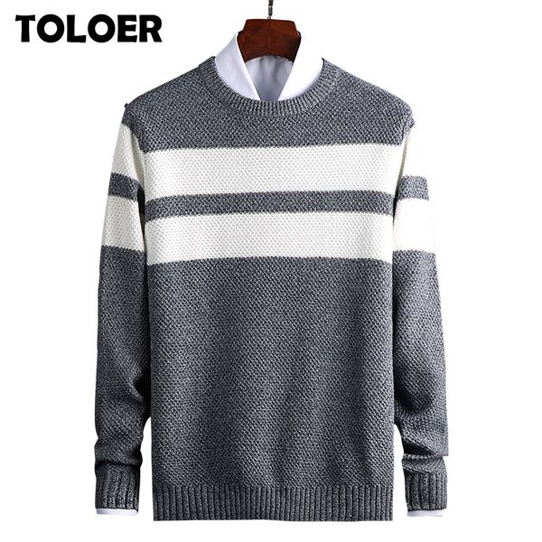 brand sweater men streetwear fashion striped pullover men jumpers knitwear shirt pull homme autumn winter o-neck cotton sweaters 201026, White;black
brand sweater men streetwear fashion striped pullover men jumpers knitwear shirt pull homme autumn winter o-neck cotton sweaters 201026, White;black