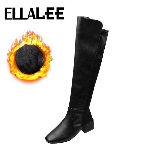 boots over knee women square toe side zipper black pu/microfiber upper chunky middle heel elegant ladies long
boots over knee women square toe side zipper black pu/microfiber upper chunky middle heel elegant ladies long