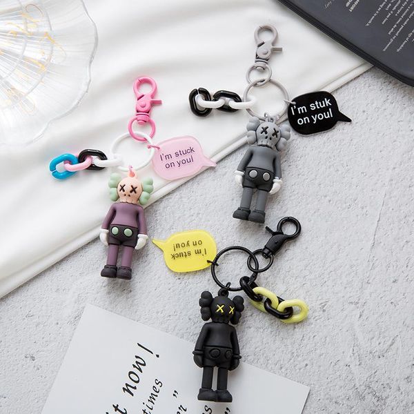 keychains creative vinyl doll keychain pendant car ring couple bag party gift birthday fashion jewelry, Silver
keychains creative vinyl doll keychain pendant car ring couple bag party gift birthday fashion jewelry, Silver