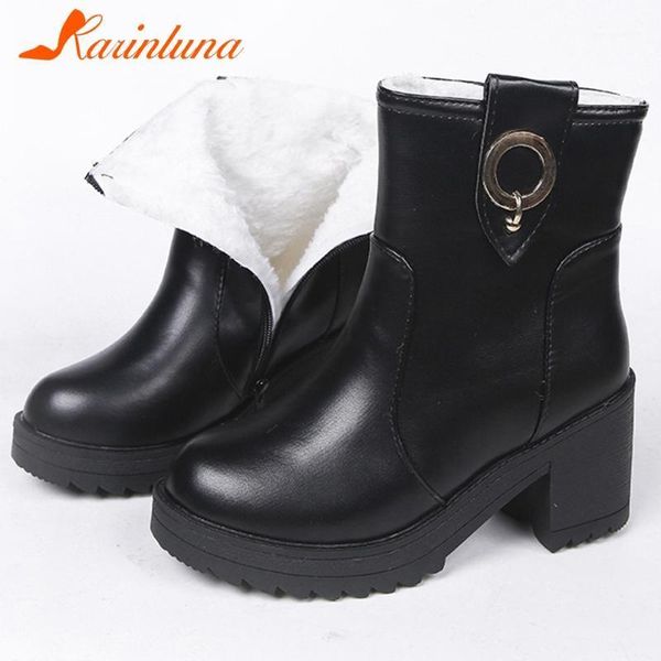 karin new winter female warm fur boots platform thick high heels zip metal decoration women boots ankle women shoes1, Black
karin new winter female warm fur boots platform thick high heels zip metal decoration women boots ankle women shoes1, Black
