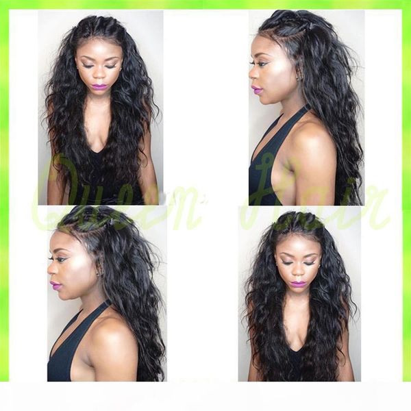 water wavy indian silk full lace wigs 100% unprocessed virgin indian 4.5*5'' silk base lace front human hair wigs, Black;brown 
water wavy indian silk full lace wigs 100% unprocessed virgin indian 4.5*5'' silk base lace front human hair wigs, Black;brown
