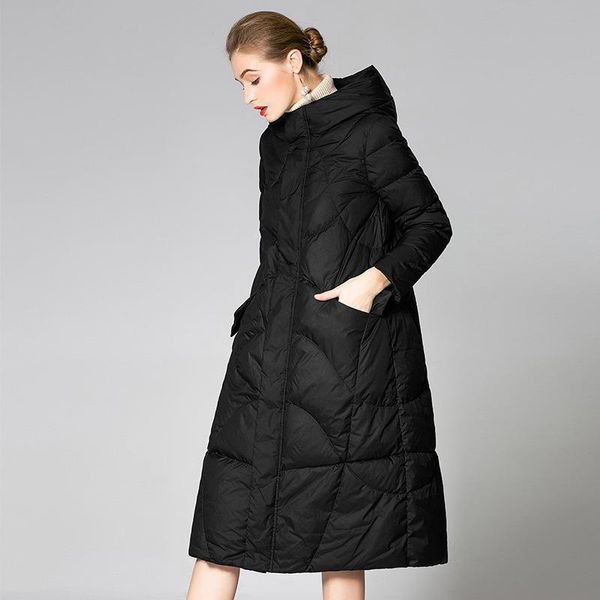 2020 new female winter coat, korean white duck jacket, women's warm hooded parka, down jackets, jackets 9002, Black
2020 new female winter coat, korean white duck jacket, women's warm hooded parka, down jackets, jackets 9002, Black