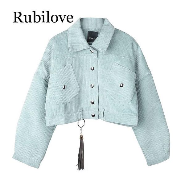 rubilove women corduroy jacket pocket winter autumn outerwear button tassel black gray blue, Black;brown
rubilove women corduroy jacket pocket winter autumn outerwear button tassel black gray blue, Black;brown