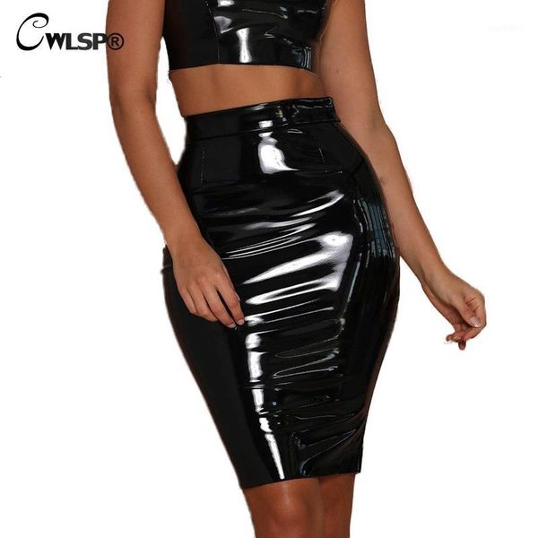 cwlsp spring pu skirts slim waist back zipper knee length womens black red leather bodycon club skirt saia womens qz23881
cwlsp spring pu skirts slim waist back zipper knee length womens black red leather bodycon club skirt saia womens qz23881