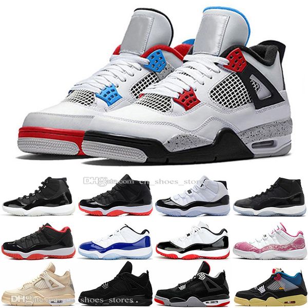 new 11 11s 25th anniversary bred 4 4s sail black cat what the cements basketball shoes concord 45 gamma blue men sports sneakers
new 11 11s 25th anniversary bred 4 4s sail black cat what the cements basketball shoes concord 45 gamma blue men sports sneakers
