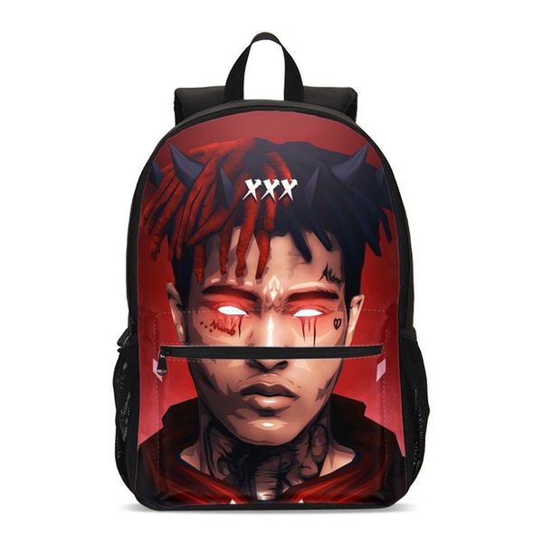 2020 известный рэппер xxxtentacion сумки для ноутбука школа рюкзак для мальчиков-подростков mochila дети учиться в россии путешествия плечо
2020 известный рэппер xxxtentacion сумки для ноутбука школа рюкзак для мальчиков-подростков mochila дети учиться в россии путешествия плечо