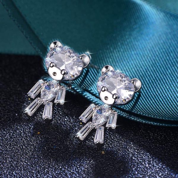 stud cute bear crystal cubic zirconia earrings for women girls s925 silver needles 2021 black friday deals, Golden;silver
stud cute bear crystal cubic zirconia earrings for women girls s925 silver needles 2021 black friday deals, Golden;silver