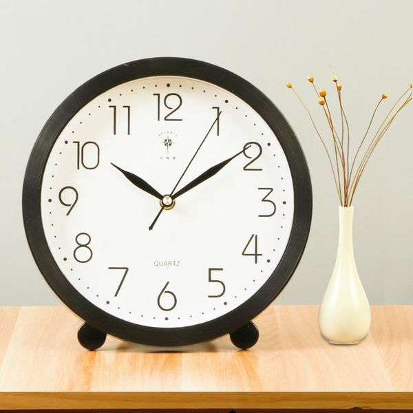 25cm living room pendulum wall clock creative office deskclock modern minimalist large silent table home decoration
25cm living room pendulum wall clock creative office deskclock modern minimalist large silent table home decoration