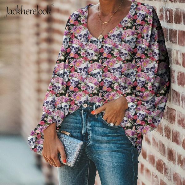 jackherelook radiologist's sugar skull pattern design women blouse large size female chiffon shirts femme 20201, White
jackherelook radiologist's sugar skull pattern design women blouse large size female chiffon shirts femme 20201, White