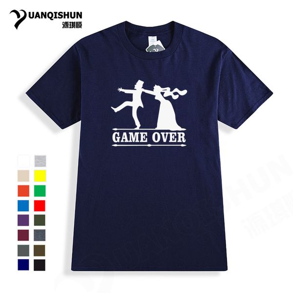 sport game over bride groom bachelor bachelorette party t shirt funny tshirt mens clothing short sleeve camisetas t-shirt
sport game over bride groom bachelor bachelorette party t shirt funny tshirt mens clothing short sleeve camisetas t-shirt