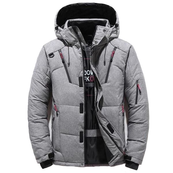 winter down jackets men outwear windbreaker hooded white duck down coats mens fashion snow thick thermal parka 4xl male casacos 201223, Black
winter down jackets men outwear windbreaker hooded white duck down coats mens fashion snow thick thermal parka 4xl male casacos 201223, Black
