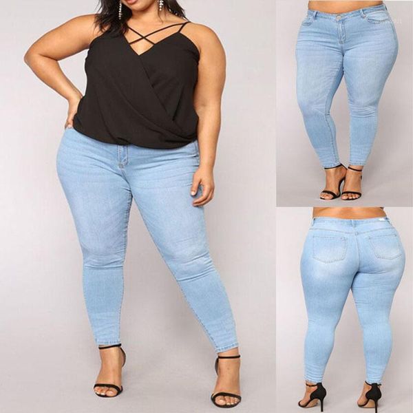 women's jeans big yards pants women 2021 spring autumn ripped woman denim casual trousers pencil skinny elastic 2xl-7xl1, Blue
women's jeans big yards pants women 2021 spring autumn ripped woman denim casual trousers pencil skinny elastic 2xl-7xl1, Blue
