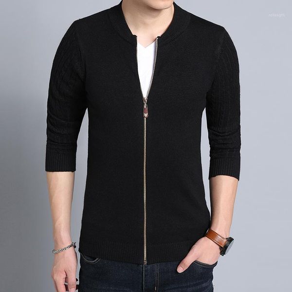 men's wool cardigan autumn winter warm thick o-neck solid slim fit zipper long sleeve clothes knitted cotton casual sweaters1, White;black
men's wool cardigan autumn winter warm thick o-neck solid slim fit zipper long sleeve clothes knitted cotton casual sweaters1, White;black