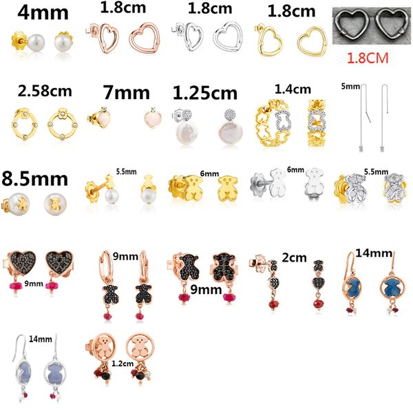 2020 new 925 sterling silver bear stud earrings classic pierced stud earrings jewelry manufacturers wholesale ing, Golden;silver
2020 new 925 sterling silver bear stud earrings classic pierced stud earrings jewelry manufacturers wholesale ing, Golden;silver